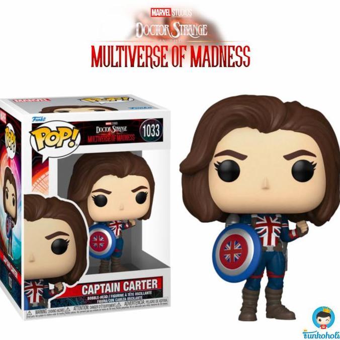 Funko Pop Marvel Doctor Strange Multiverse Of Madness Captain Carter