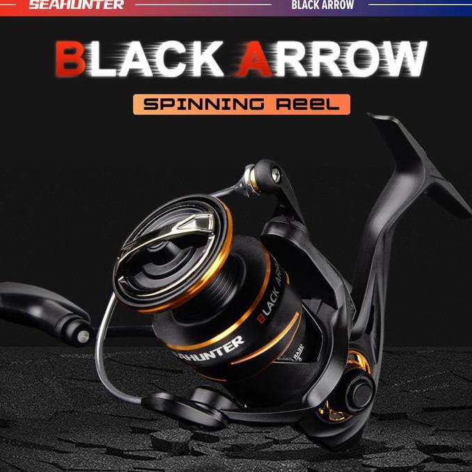 SEAHUNTER BLACK ARROW Reel Pancing Power Handle Reel Spinning 1000 3000 Reel Pancing Putar Kumparan 