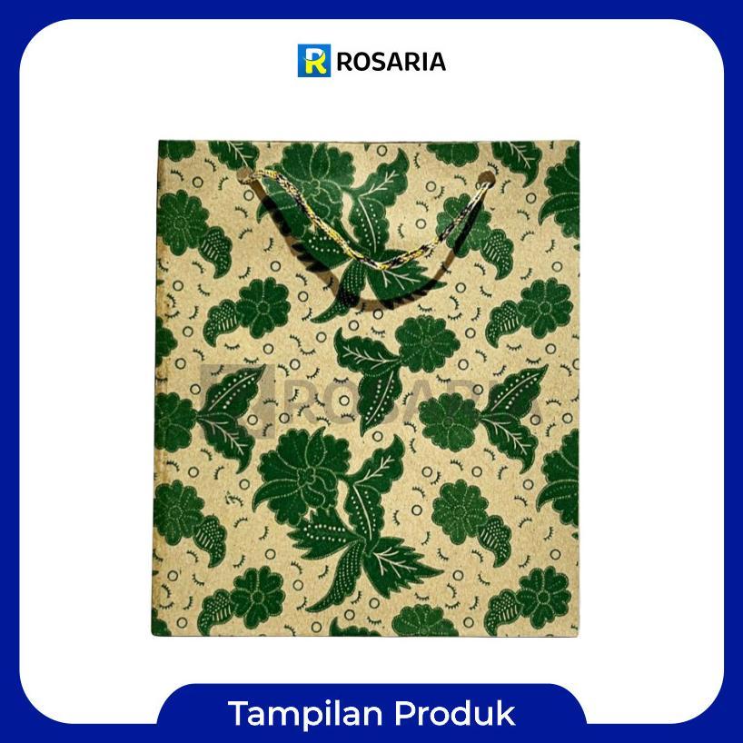 Tas Kertas Donat Premium Motif 14X12X16 Paperbag Souvenir Hajatan Kado Hampers Lusinan Trending