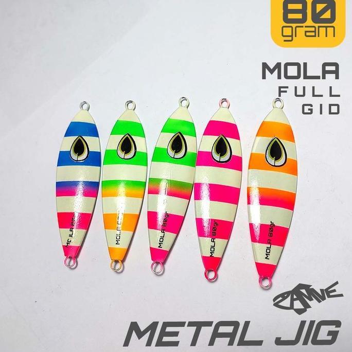 Metal Jig Zamve Mola 80Gr Metal Jig 80Gr Metal Jig 80Gram