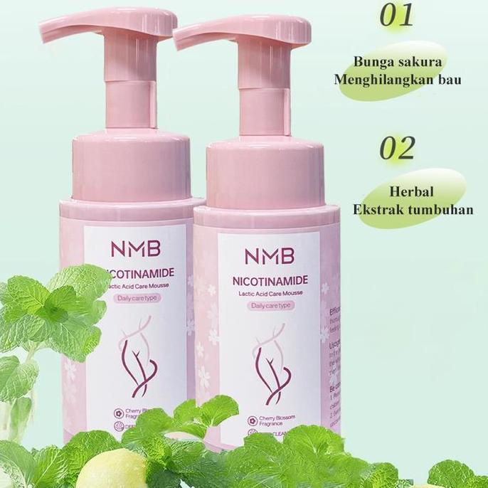 bara_vans - NMB Private Care Mousse Feminine Hygiene Niacinamide + Lactic Acid, Membersihkan Area In