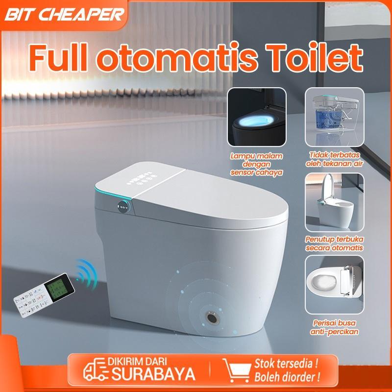 Closet Duduk Otomatis Luxury Smart Kloset Duduk Siram Toilet Kursi Tampilan Led Definisi Tinggi Remo