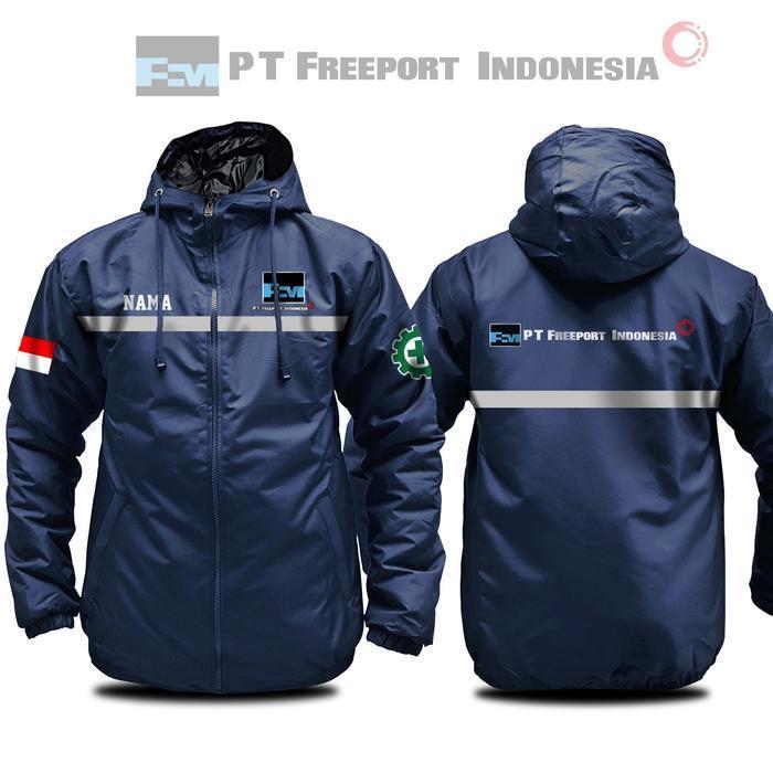 Jaket Pt Freeport Indonesia Scotlight Jaket Pria Parasut Semi Wf Free Nama Bisa Custom Termurah Best