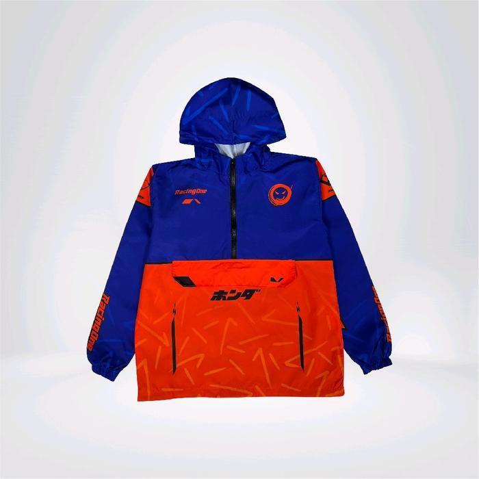 Racing One / Jaket Cougle Honda Racing  / Waterproof Premium Quality New Best Quality 100% Original