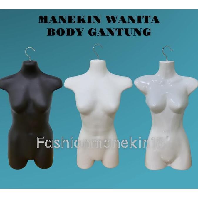 FAZAZENN - HANGER BODY GANTUNG - PATUNG BAJU MANEKIN WANITA GANTUNG DINDING