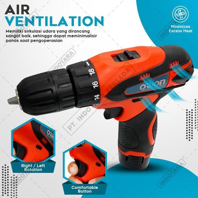 Hand Toolset / Tool Kit Set /Toolbox Cordless Drill Set Orion Tr-010-6