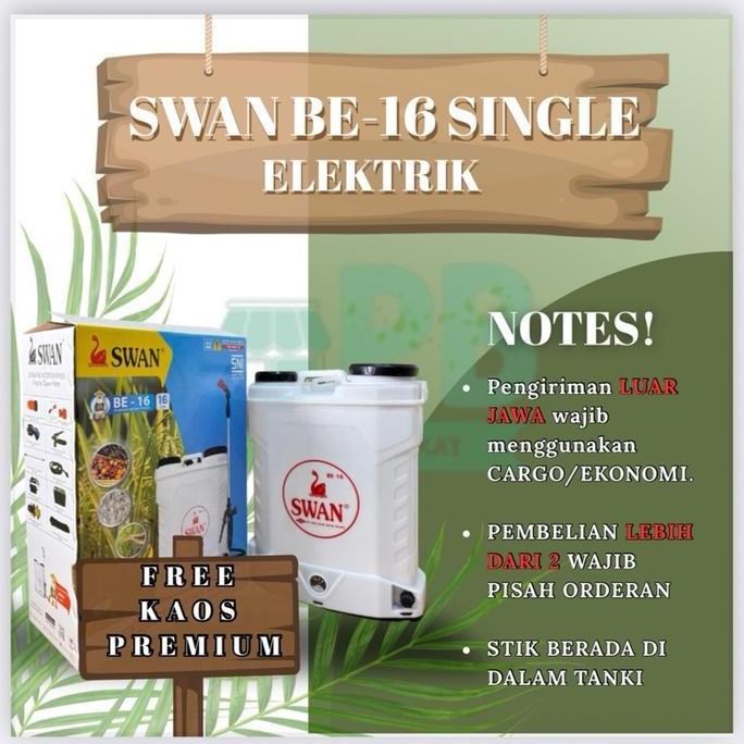 SPRAYER SWAN BE-16 16L Penyemprotan pupuk cair/tanaman | SPRAYER HAMA | TANKI SEMPROT ELEKTRIK 16L |