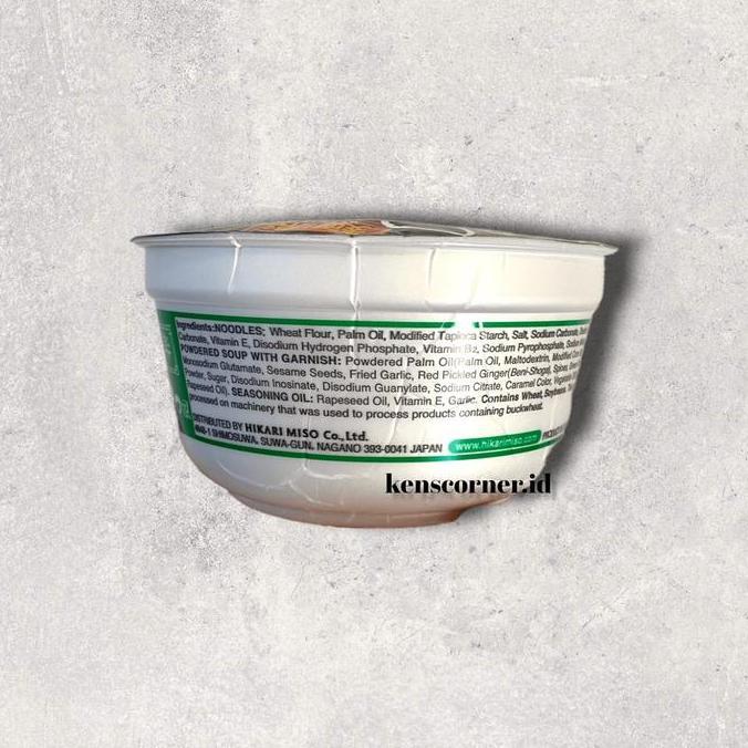 Menraku Instant Ramen Tonkatsu / Ramen Instant Miso / Ramen Instant Soy Sauce / Ramen Cup Jepang / C