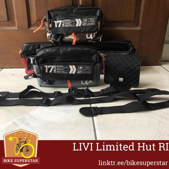 Tas Front Block Sepeda Lipat Livi by Element Limited Ed Kemerdekaan
