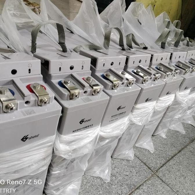 battery vrla/kering shoto 6-FMX-100B (12volt 100 ah) Promo Premium