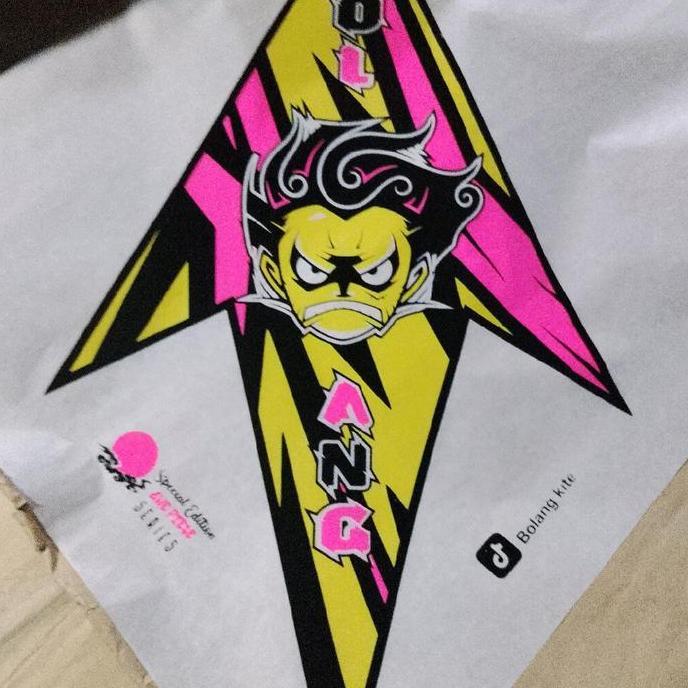 kertas layangan sablon 3 warna stabilo Promo Premium