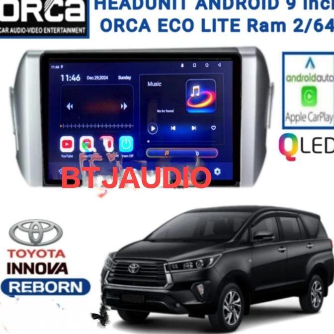 7vawaskatun - head unit tape tv mobil double din oem innova reborn os android bluetooth car