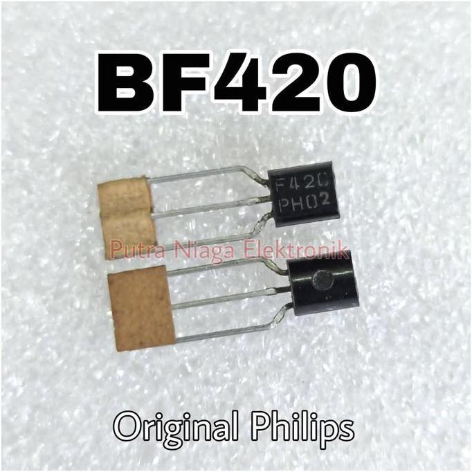 Terbaru (1) Transistor BF420 BF 420 NOS F420 Original putran1a Ayo Beli