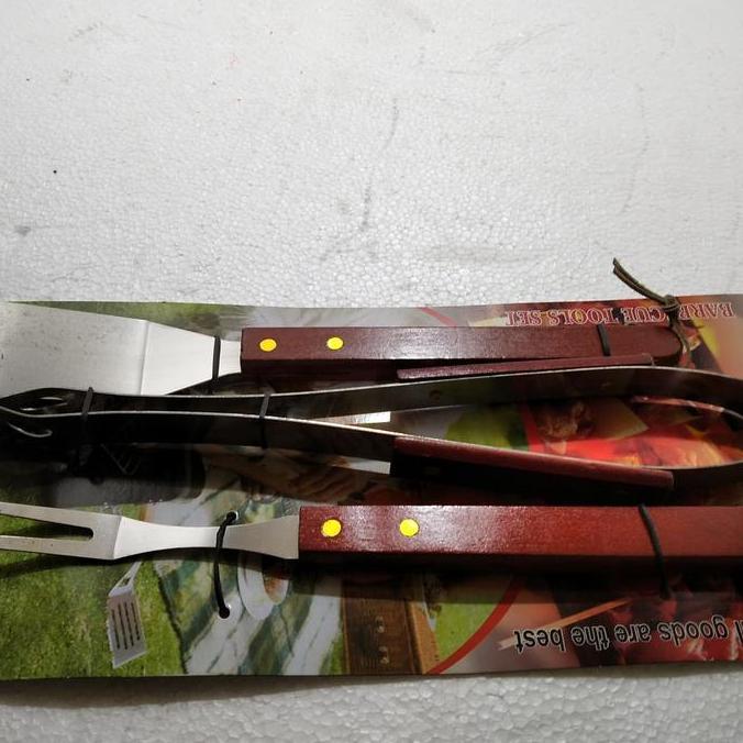 Spesial Perlengkapan Barbeque / Barbeque Tools Set 3In1