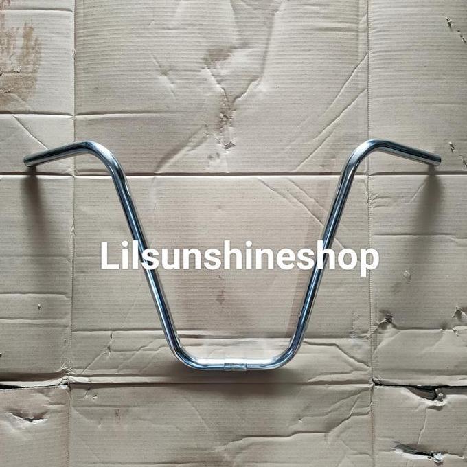 Promo Stang Setir Handlebar Model V Tinggi Sepeda Lowrider Klasik Retro Cp Cod