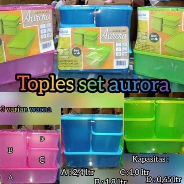 New- [ AURORA ] CALISTA AURORA TOPLES SET SEALWARE