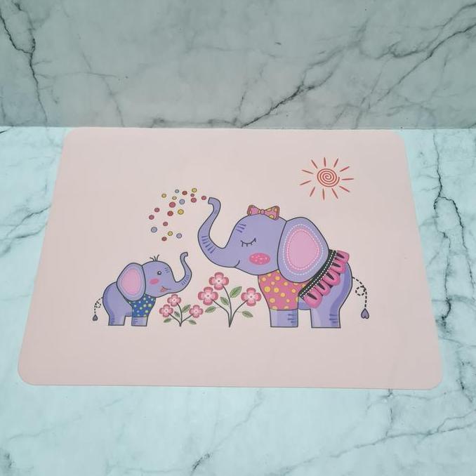 silicone kids dining mat / silicone mat / table mat / tatakan makan