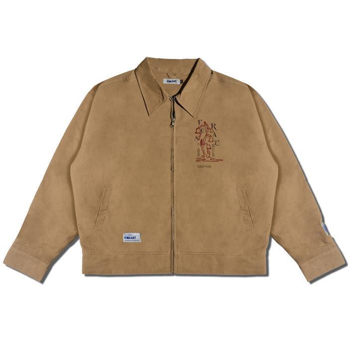 Freast Growers Work Jacket "Reflection Eternal" Brown Termurah Best Quality 100% Original