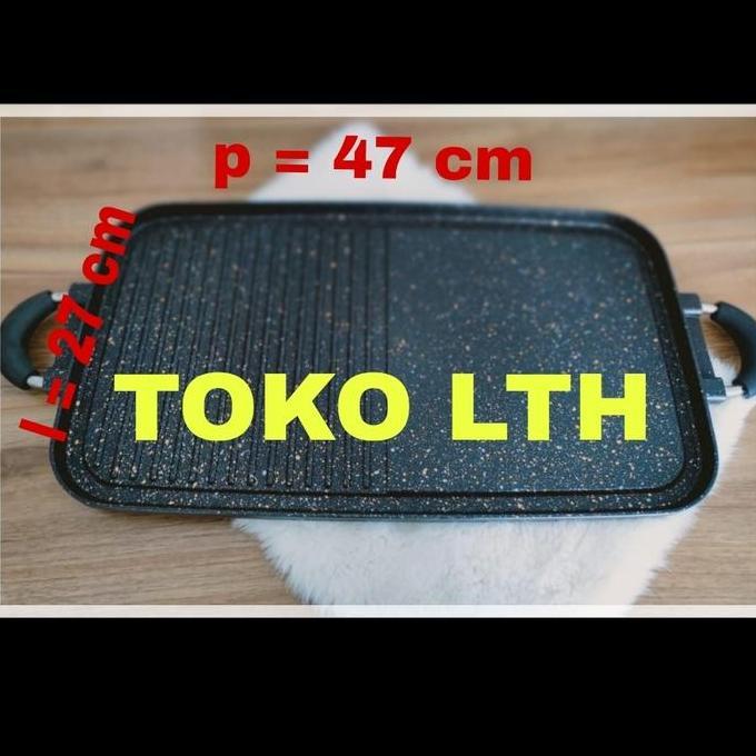 Spesial Multi Grill Pan Panggangan Bbq 2 In 1 Yakiniku Alat Panggang Teflon