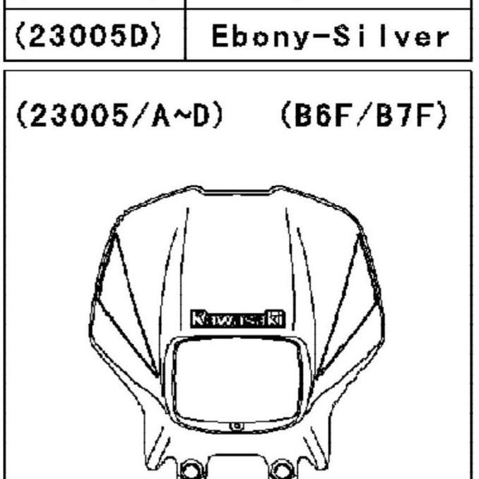 DECAL STRIPPING STICKER KAWASAKI KSR110 KSR 110 OLD ORIGINAL DAN TERPERCAYA