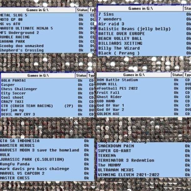 flashdisk 32gb full game ps2