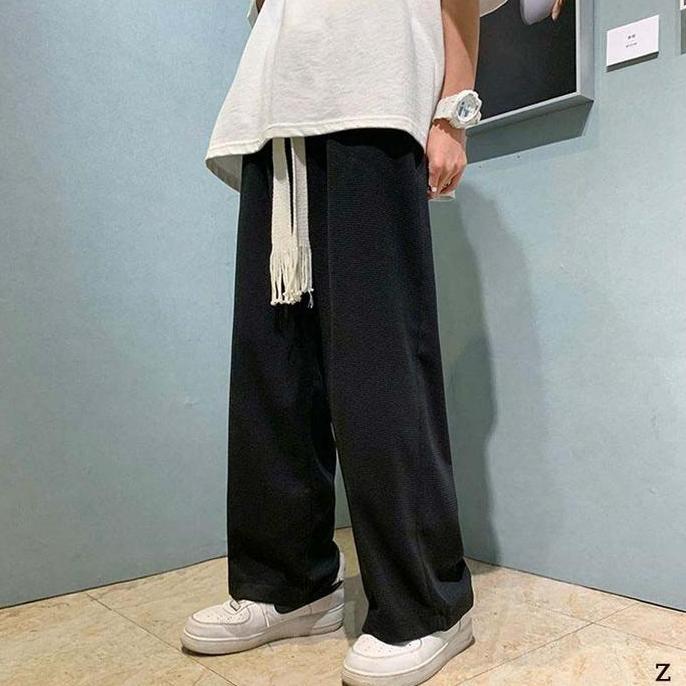 RAINBOW-celana korea celana oversize pria Celana pria Kulot priacelana