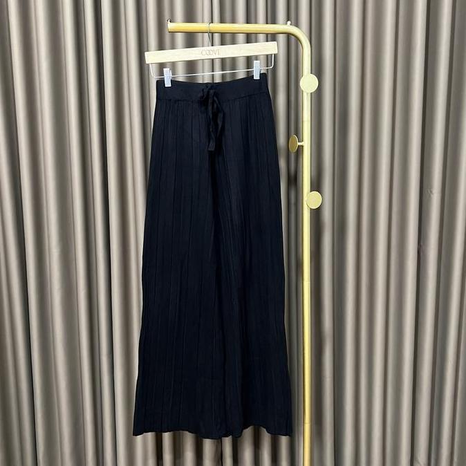COOVI Velove Culotte Knit Hhwaist - Celana Kulot Wanita Panjang Hhwaist