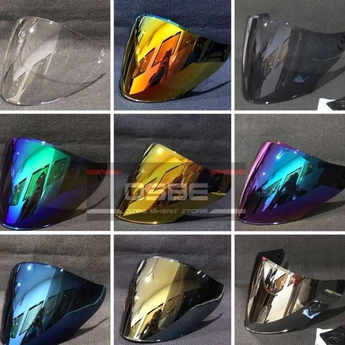 New- KACA FLAT VISOR OSBE KYT PNP VENOM IRIDIUM KYT DJ MARU