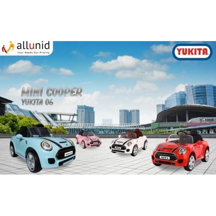 New- Mini Cooper Yukita DLS 06 / KYZ 06 Mobil aki anak