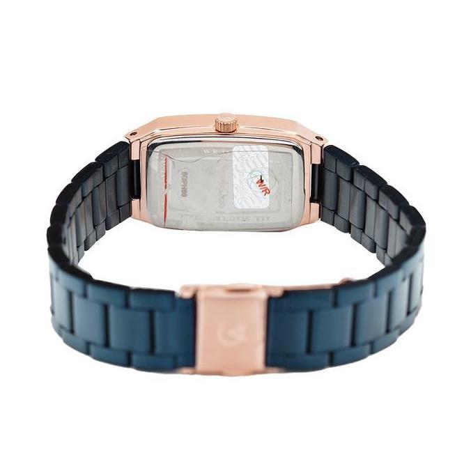 Jam Tangan Wanita Alexandre Christie AC 2455 Orinal - Blue Rosegold