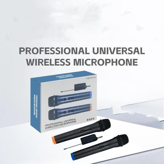 Mikrofon Karaoke Wireless Mikrofon Profesional Mikrofon Handheld Uhf Mic Wireless Karaoke