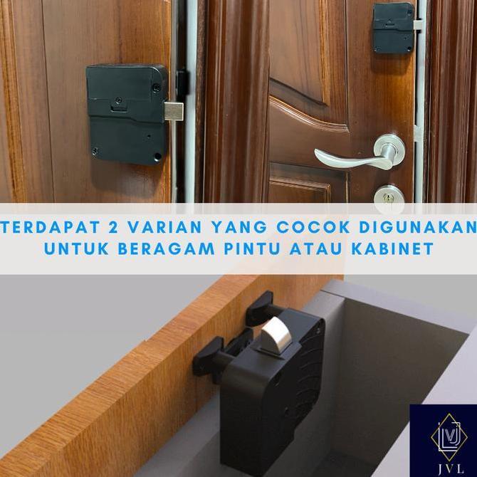 JVL Universal Drawer Lock + RFID Access Card / Kunci Pintu Digital