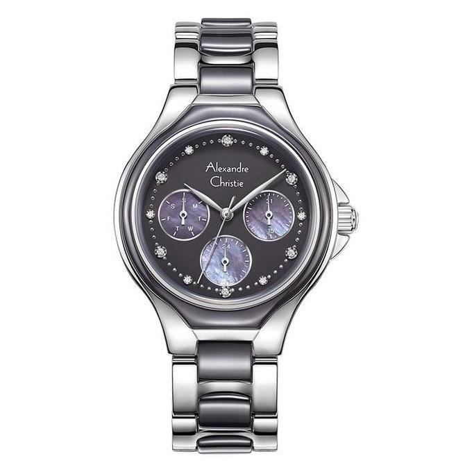 Jam Tangan Wanita Alexandre Christie AC 2B03 BF BSSGR Ladies Dual Tone