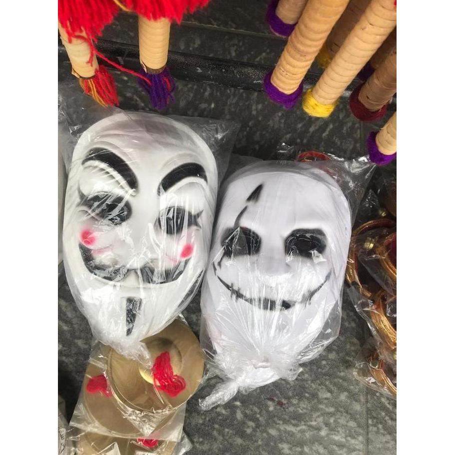 Mainan Anak Topeng Joker Topeng Hacker Anonymous Vendetta Topeng Hallowen