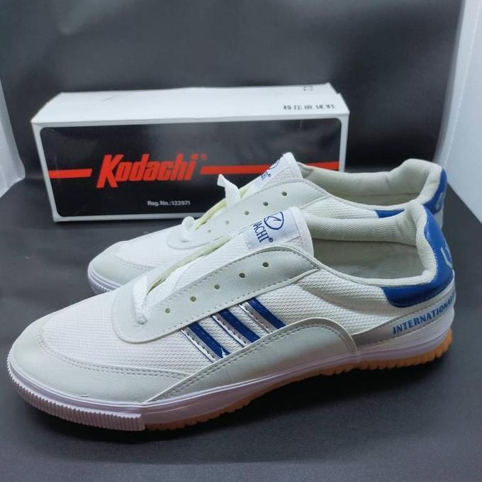 New- Kodachi 8116 Sepatu Capung Putih Biru Silver / Sepatu Capung Original