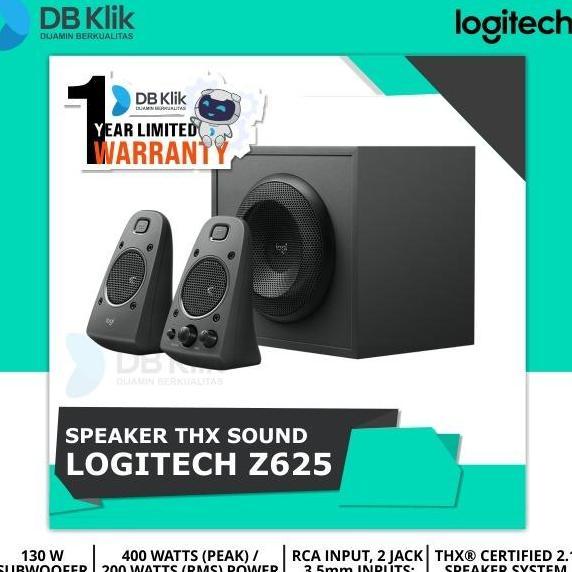 Terlaris Speaker Logitech Thx Sound Z625 With Subwoofer And Optical Input- Z625