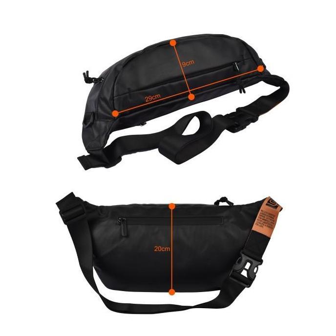 Bruno Cavalli Waterproof Waist Bag Robusto Marsupio 14118 Unisex Pria