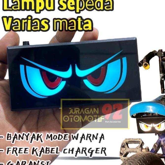 sendikoseller - Lampu Sepeda Depan Belakang Aksesoris BMX Outdoor