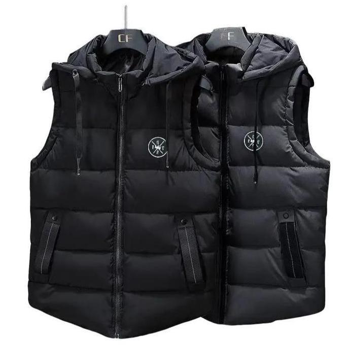 ROMPI PRIA PARASUT PREMIUM BOLAK BALIK WATERPROOF TERBARU VEST JAKET HOODIE TASLAN PELINDUNG DADA CO