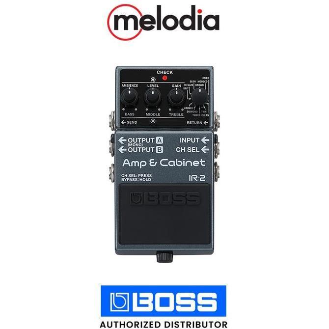 BOSS IR-2 AMP AND CABINET SIMULATOR PEDAL ORIGINAL DAN TERPERCAYA