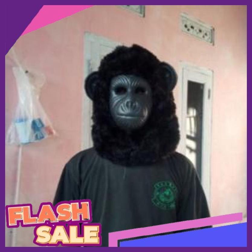 Terbaik Today Kostum Monyet Topeng Monyet Mainan Topeng Monyet Kostum Karnaval Topeng Bulu Monyet Op