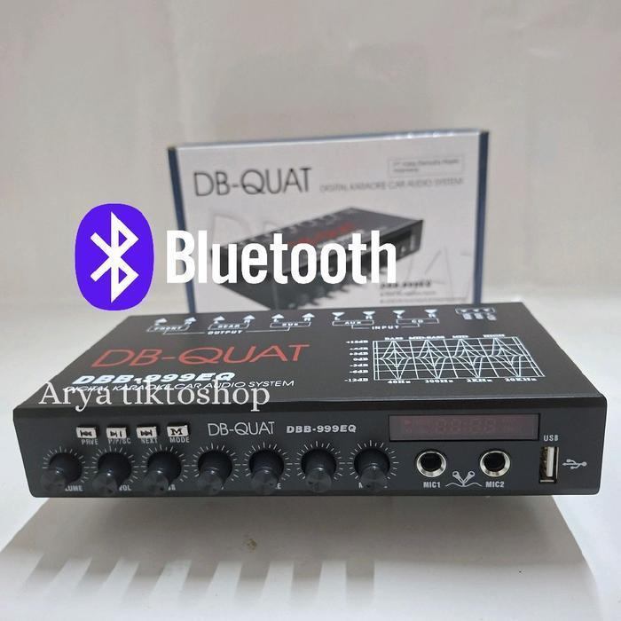 Pream Parametrik Dbb-999Eq Bluetoth Equalizer Pream Db Quat Dbb-999Eq Parametrik Equalizer Audio Sou
