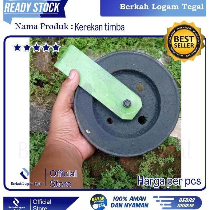 Kerekan sumur besi klaker / kerekan timba sumur besi termurah