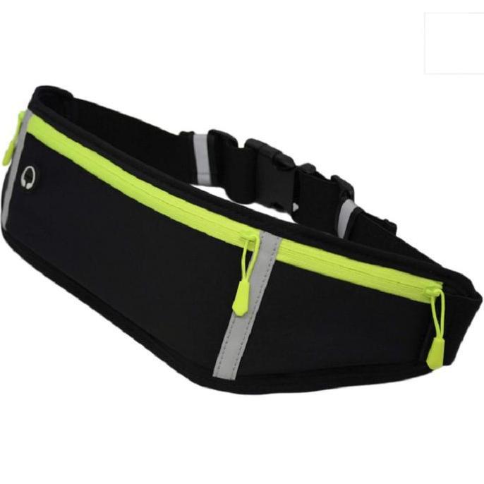 Tas Pinggang Jogging Olahraga Running Belt Waterproof Jogging Belt Tas Pinggang Olahraga Lari Unisek