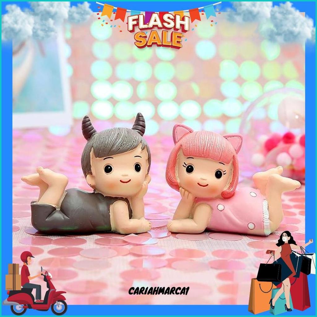 Dekorasi Pajangan Hiasan Kue Bayi / Cake Topper Newborn Baby Manyue 1 Bulan Allen Aile Terlaris