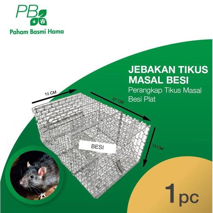 BERKUALITAS Jebakan Tikus Masal Besi - Perangkap Tikus Masal - Besi Plat - 1 PCS