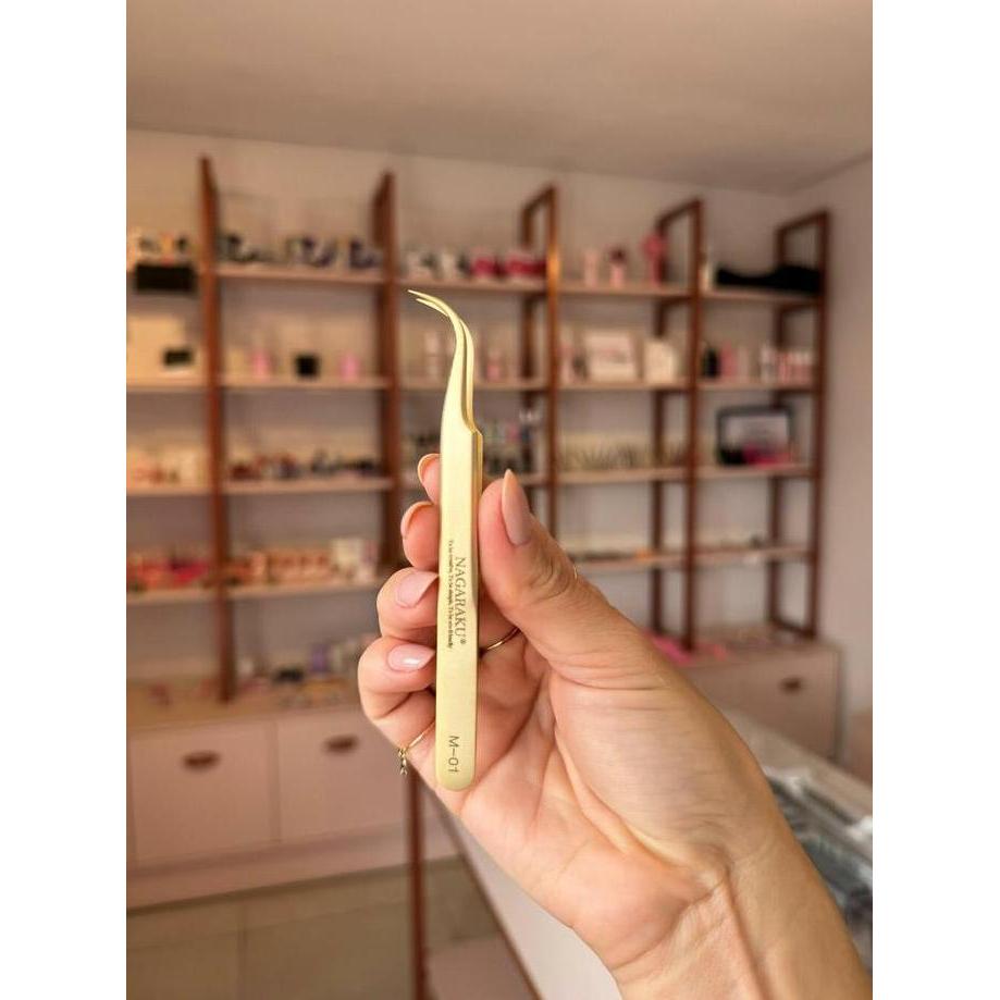 PINSET NAGARAKU ORIGINAL BULUMATA NAGARAKU ORIGINAL / PINSET EYELASH EXTENSION PINSET BULUMATA SAMBU