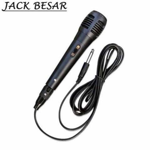 Terbaru Promo Terbaru Mic Microphone Kabel Universal Mik Mikrofon Colokan Kecil Aux & Besar