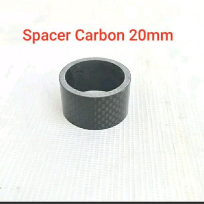 Spacer Carbon 20Mm - Spacer Fork Sepeda Ready Stock