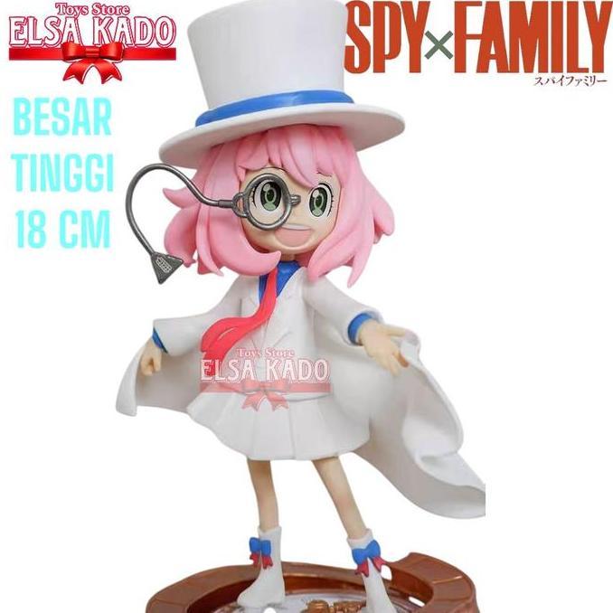 Action Figure Spy X Family Anya Forger 18cm Cosplay Kaito Kid Anime Detective Conan